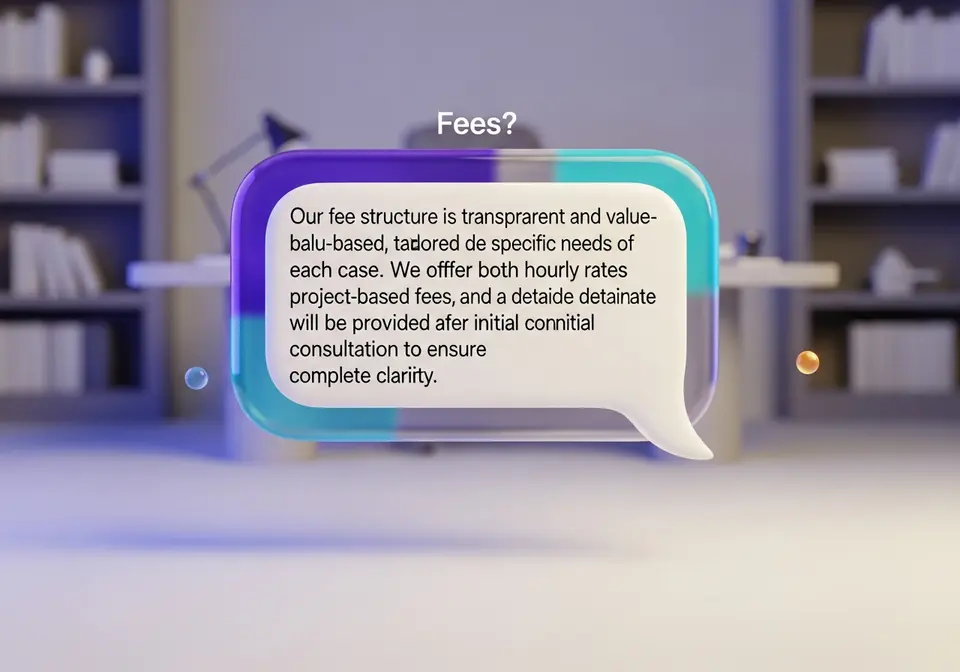 Torbie AI chat helping a legal business